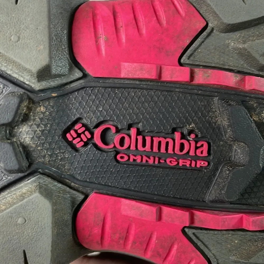 Columbia Bugaboot Techlite Women’s Sz 7 Black Pink Warm 200g Waterproof Boots